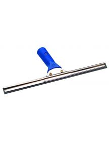 LEWI Window wiper complete with rail and hard wiper rubber and soft grip, 15 cm