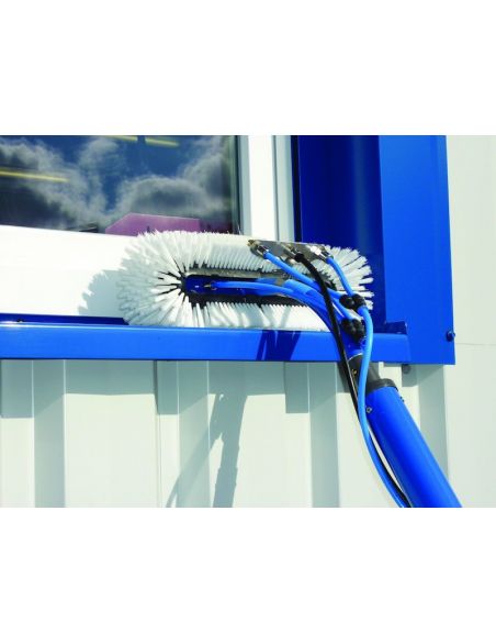 QLEEN Special brush bow for window sill and frame cleaning, 35 cm