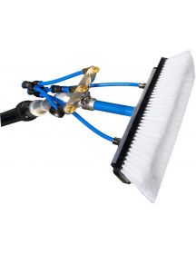 QLEEN Special brush bow with vario-aluminum-joint, 6 nozzles inside brush, 40 cm