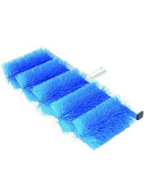 QLEEN Spare slat-brush holder with 5 brushes for blinds cleaning, 85 mm
