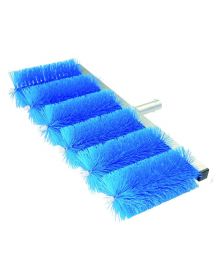 QLEEN Spare slat-brush holder with 6 brushes for blinds cleaning, 75 mm