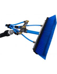 QLEEN Special brush bow with vario-aluminum-joint, 6 nozzles inside brush, 27 cm