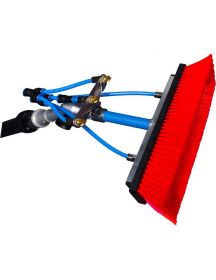 QLEEN Special brush bow with vario-aluminum-joint, 6 nozzles inside brush, 27 cm