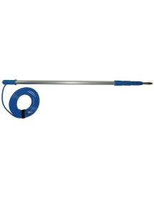 LEWI Water-Telescope bar with water hose connection and R1⁄4 thread for water brushes, 4x300 cm