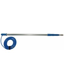 LEWI Water-Telescope bar with water hose connection and R1⁄4 thread for water brushes, 3x200 cm