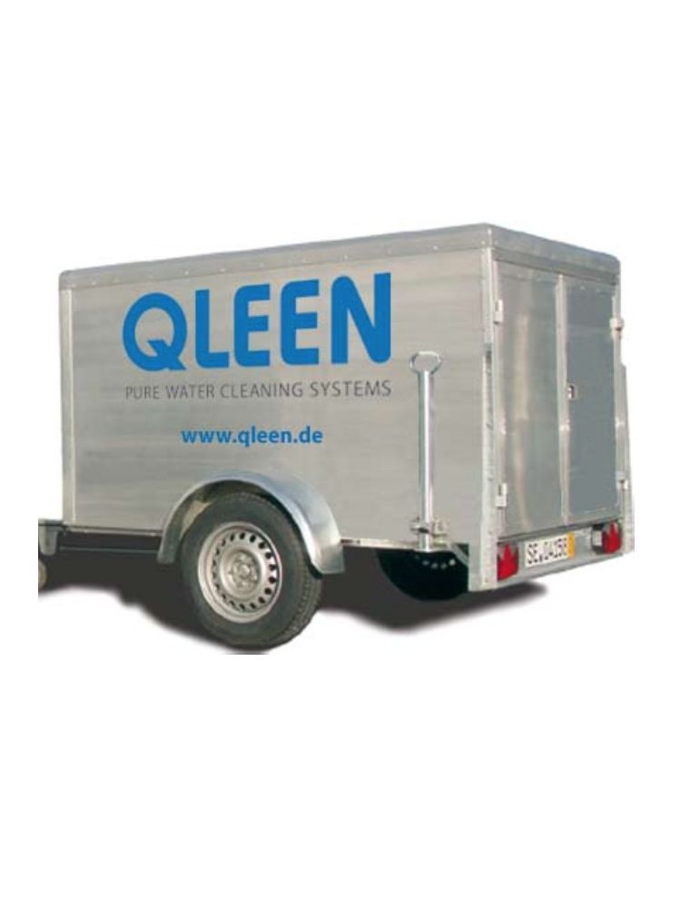 QLEEN Single axle trailer, without equipment
