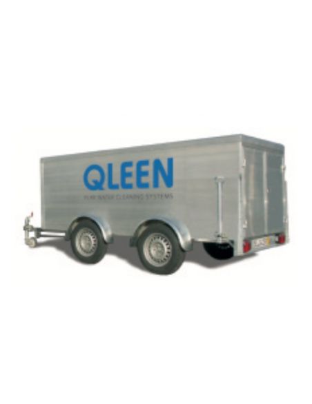 QLEEN Twin axle trailer, without equipment